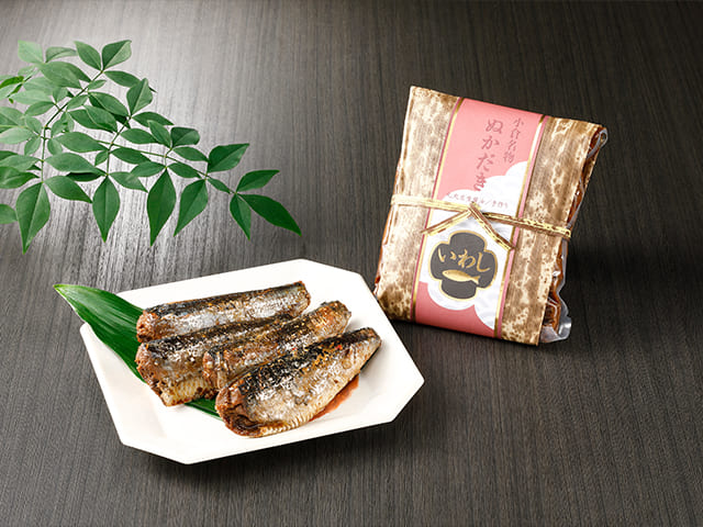 【進物用】竹皮包み いわしのぬかだき