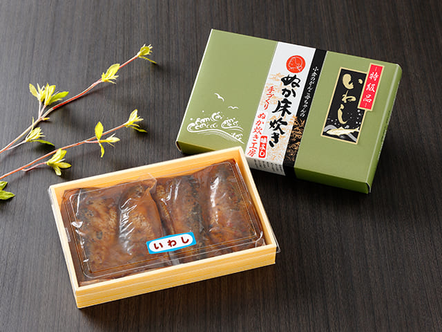 特級品大いわしのぬかだきセット【箱入】